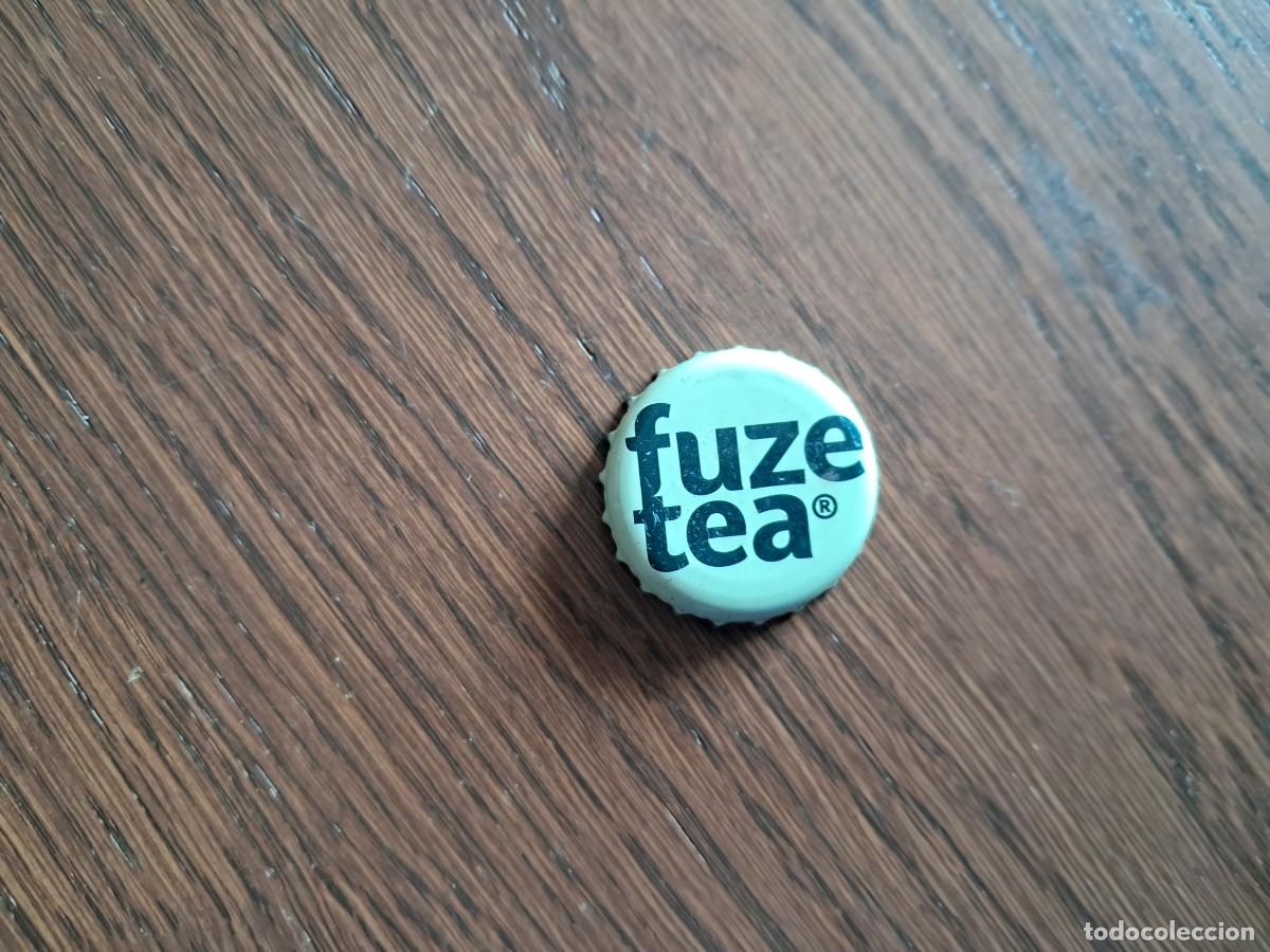 Otras Botellas y Bebidas Antiguas de colecci&oacute;n: chapa tap&oacute;n corona de refresco, fuze tea, sin az&uacute;car.