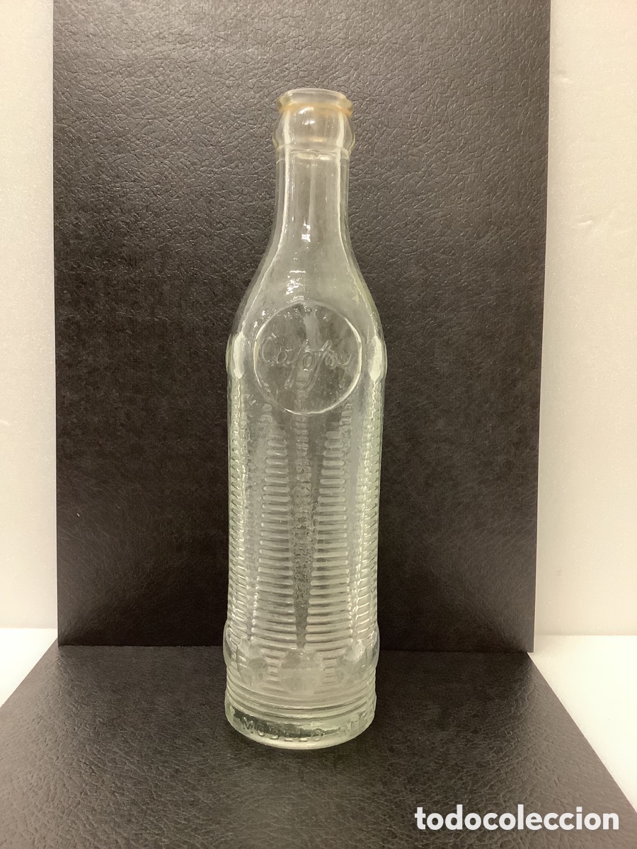 Otras Botellas y Bebidas Antiguas de colecci&oacute;n: RARA BOTELLA REFRESCO CAPPY Cia COCA COLA ESPA&Ntilde;A