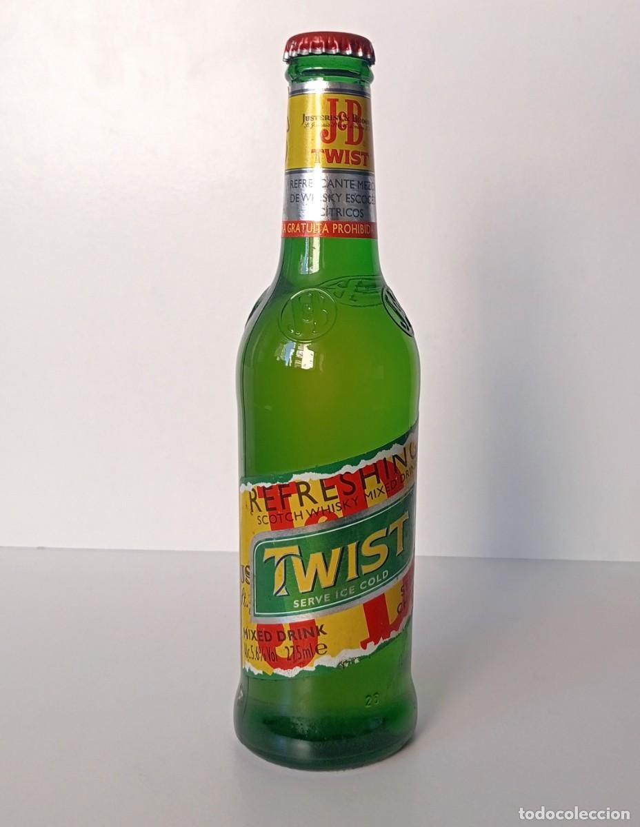 Collectionnisme d'Autres Bouteilles et Boissons : BOTELLIN DE WHISKY JB TWIST 275 ml.