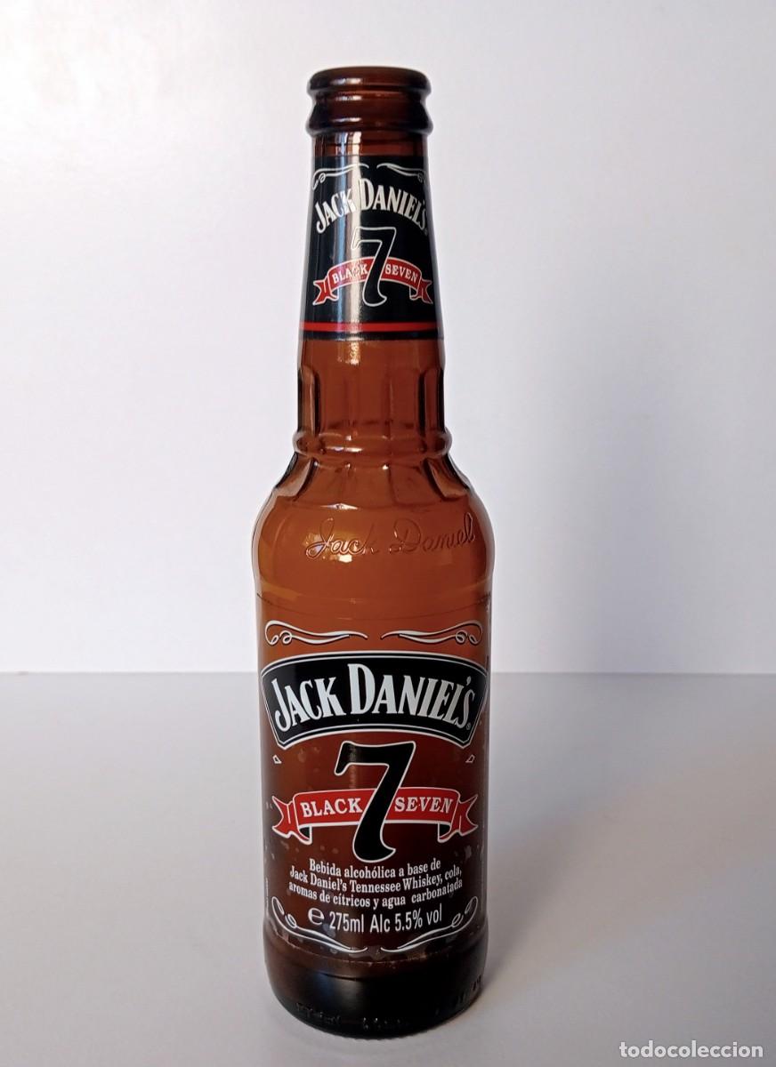 Otras Botellas y Bebidas Antiguas de colecci&oacute;n: BOTELLIN BLACK SEVEN - JACK DANNIELS TENESSEE WHISKEY