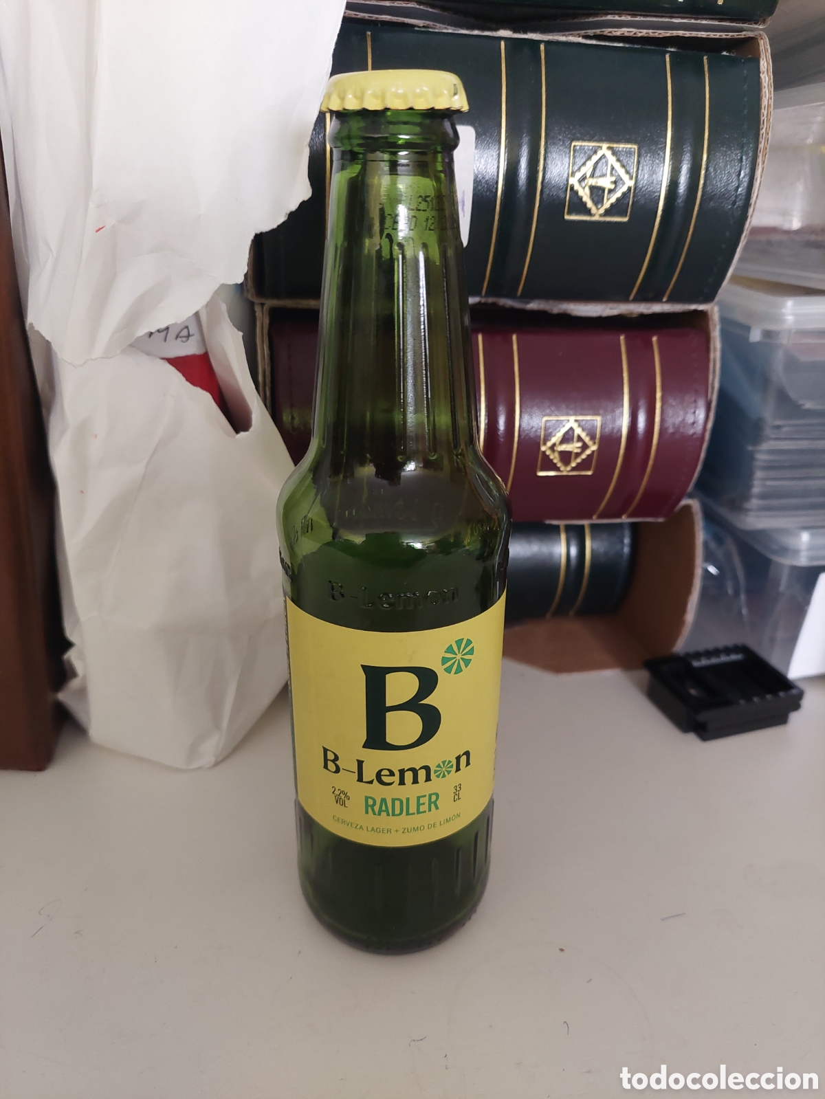 Otras Botellas y Bebidas Antiguas de colecci&oacute;n: B KEMON RADLER VACIA