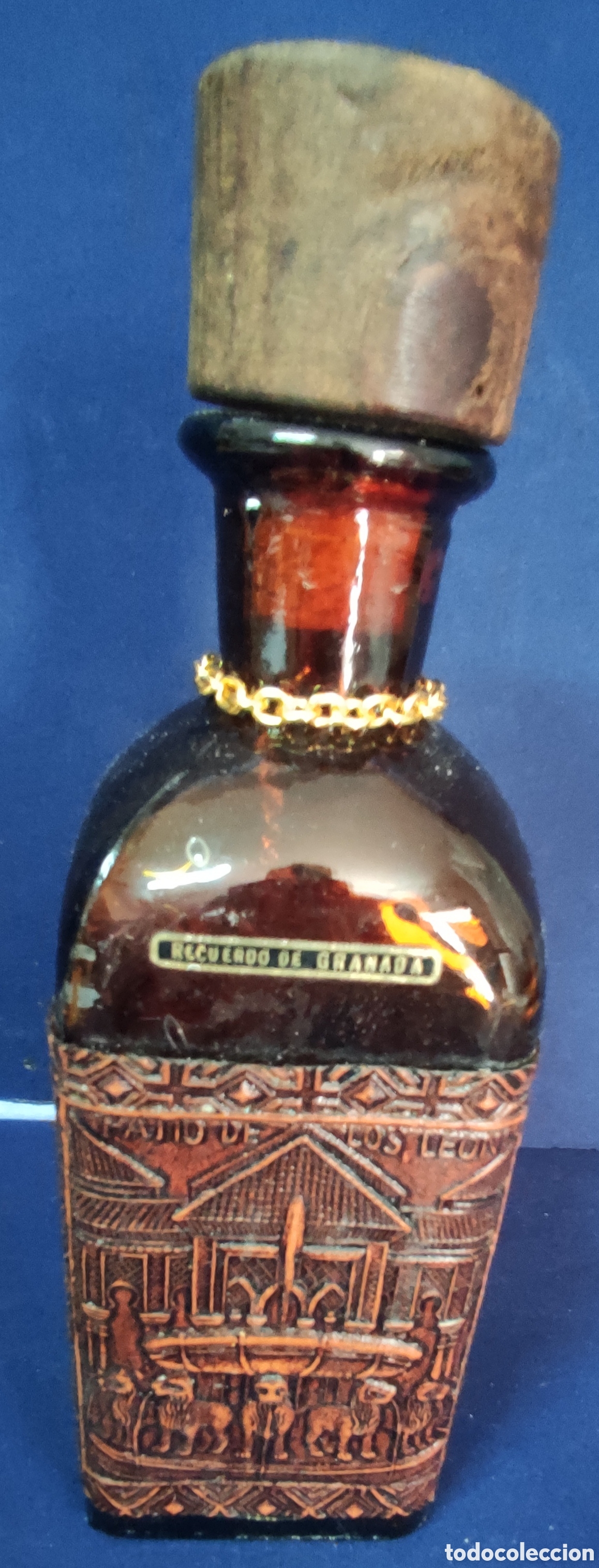 Otras Botellas y Bebidas Antiguas de colecci&oacute;n: Botella recuerdo de Grabada