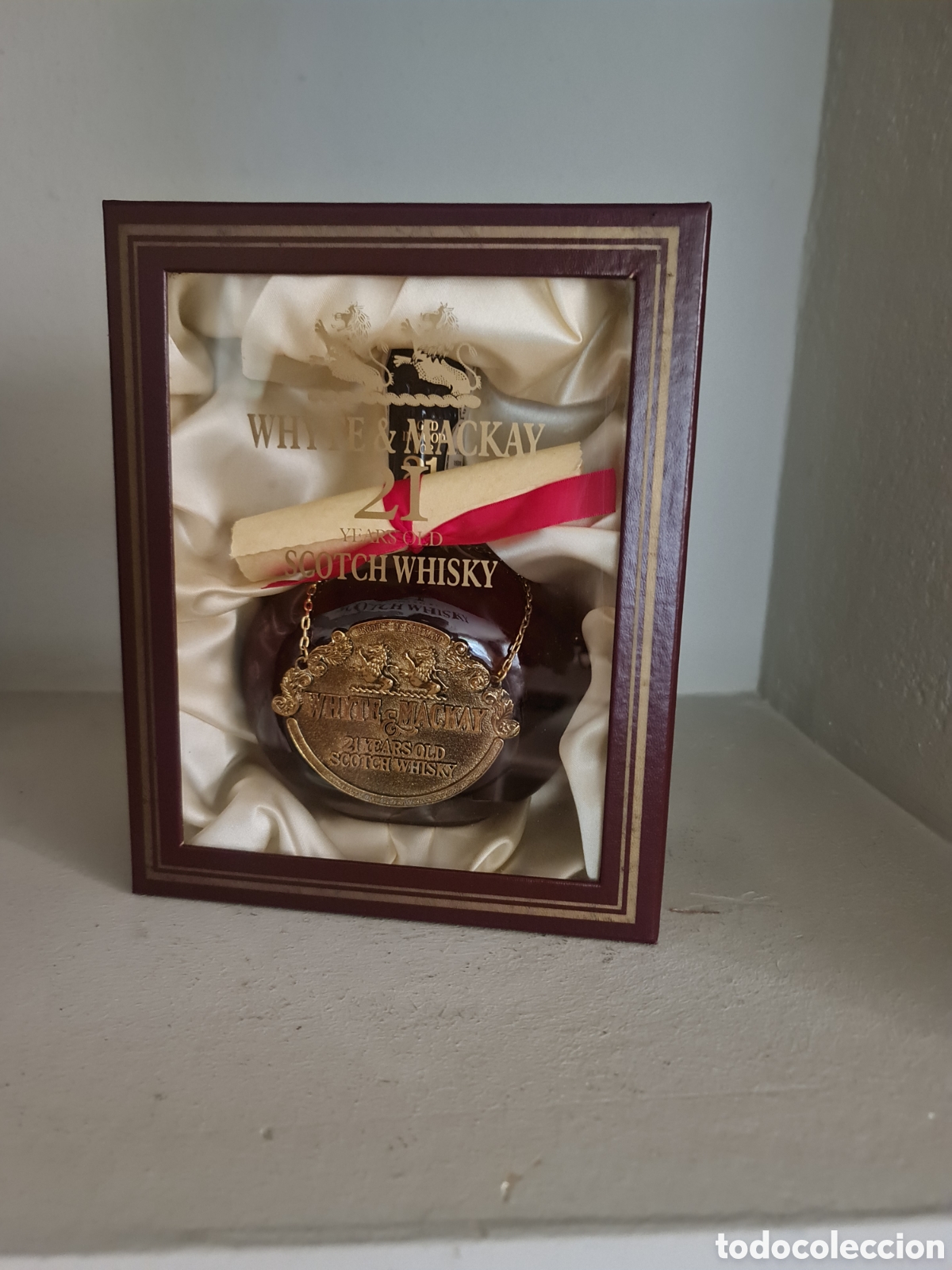 Otras Botellas y Bebidas Antiguas de colecci&oacute;n: Whyte & Mackay 21 Years Old Gold Medallion