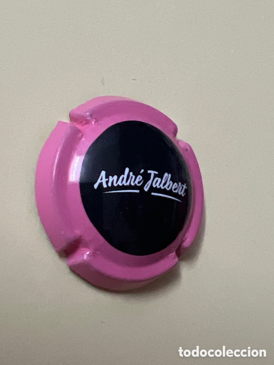 Otras Botellas y Bebidas Antiguas de colecci&oacute;n: T4/X10/H6. capsule de cidre andr&eacute; jalbert et non de champagne