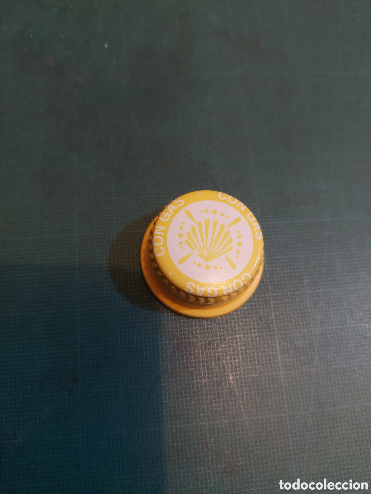 Otras Botellas y Bebidas Antiguas de colecci&oacute;n: CHAPA VIHERA AGUA MINERAL NATURAL CON GAS