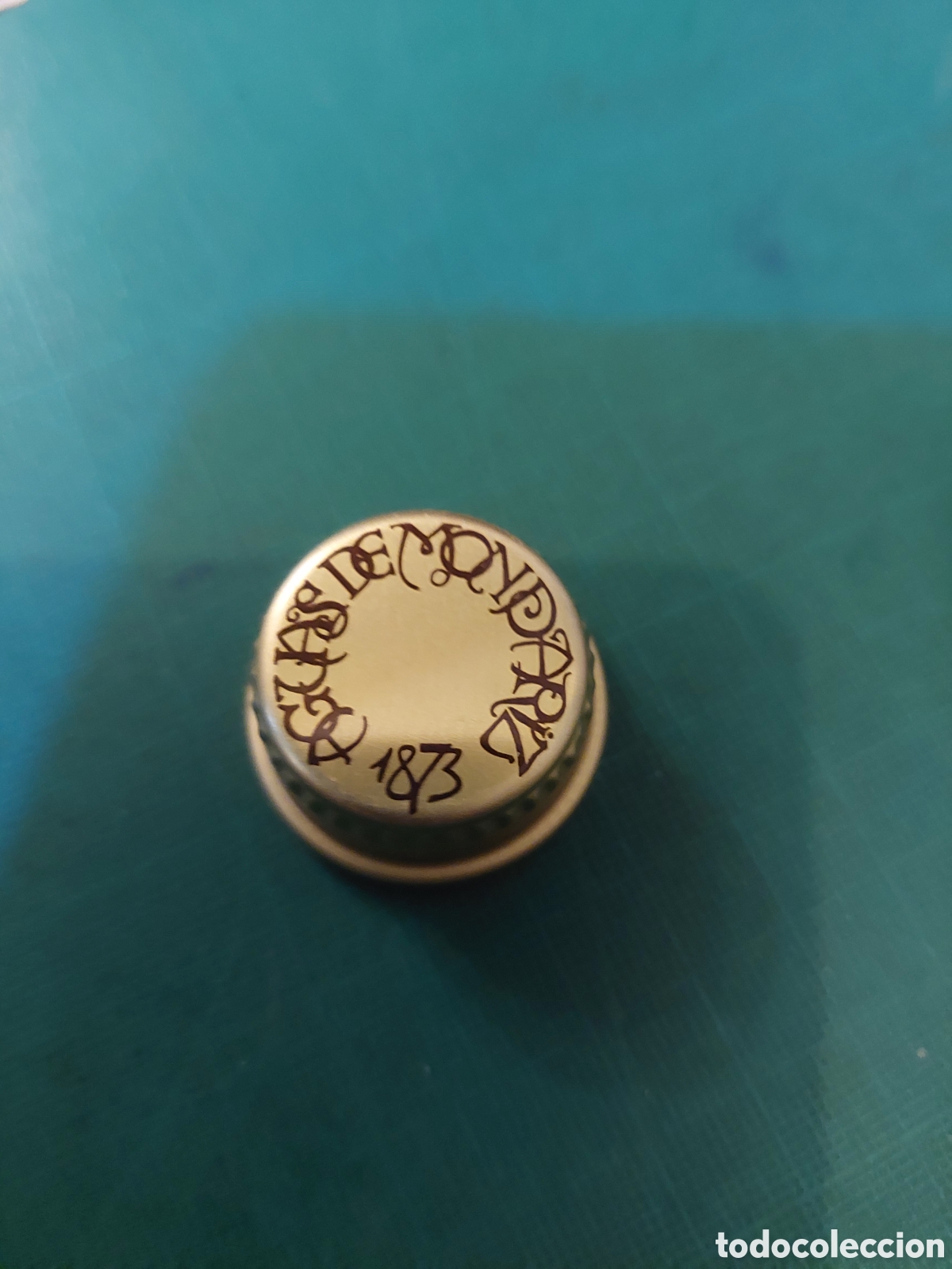 Otras Botellas y Bebidas Antiguas de colecci&oacute;n: CHAPA AGUA MINERAL NATURAL GALICIA MONDARIZ