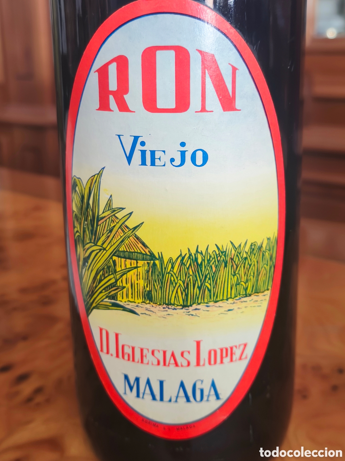 Otras Botellas y Bebidas Antiguas de colecci&oacute;n: Ron viejo &rdquo; old Nick&rdquo;