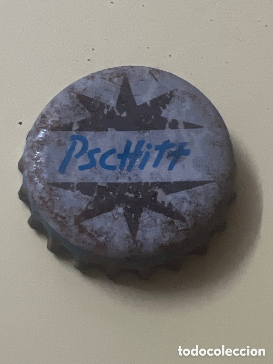 Otras Botellas y Bebidas Antiguas de colecci&oacute;n: T4/X1/C3. Pschitt . antigua chapa de bebida. no cerveza