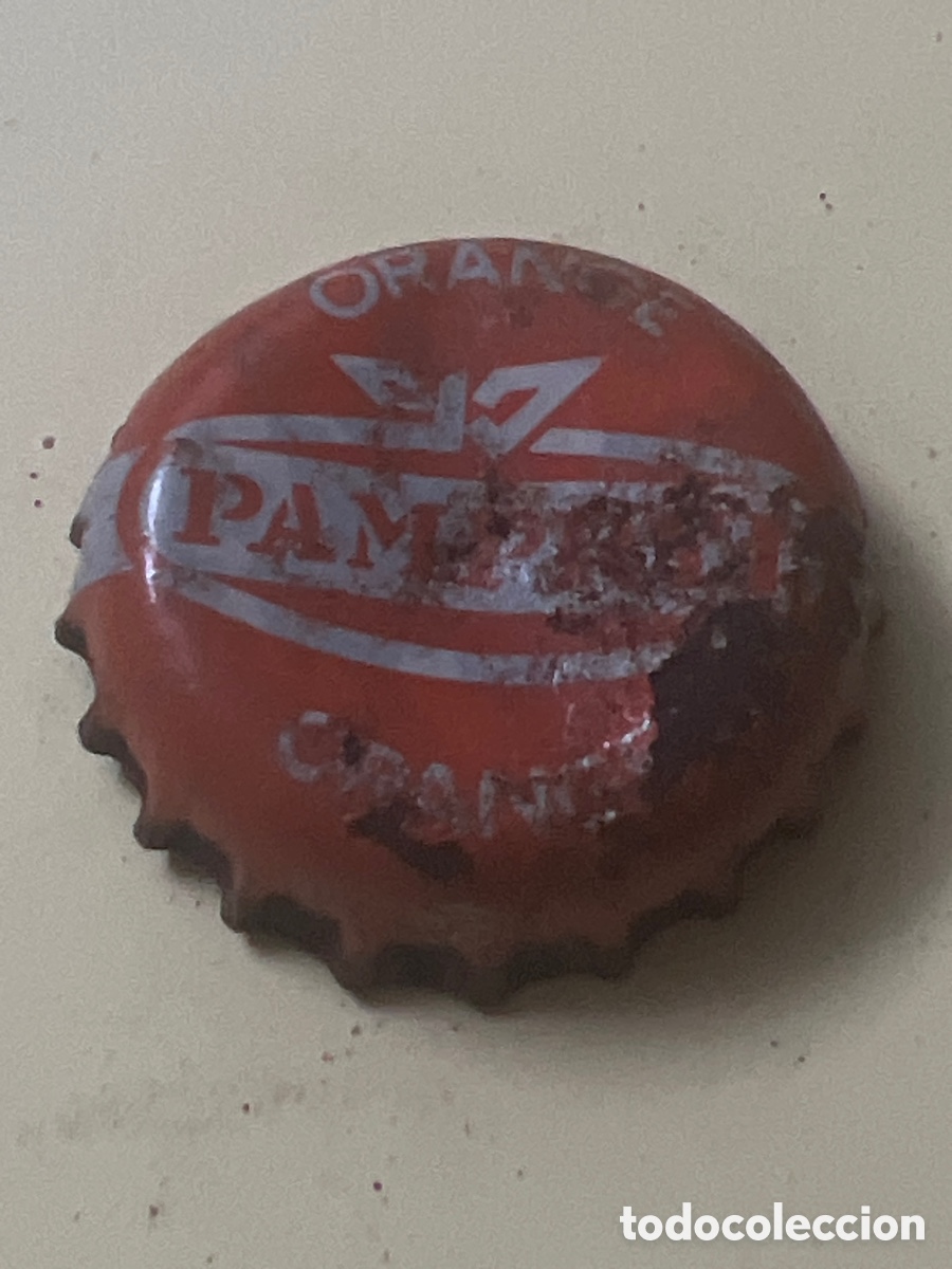 Otras Botellas y Bebidas Antiguas de colecci&oacute;n: T4/X4/C1. CHAPA Bebida de frutas u hortalizas - FRANCIA - Pampryl