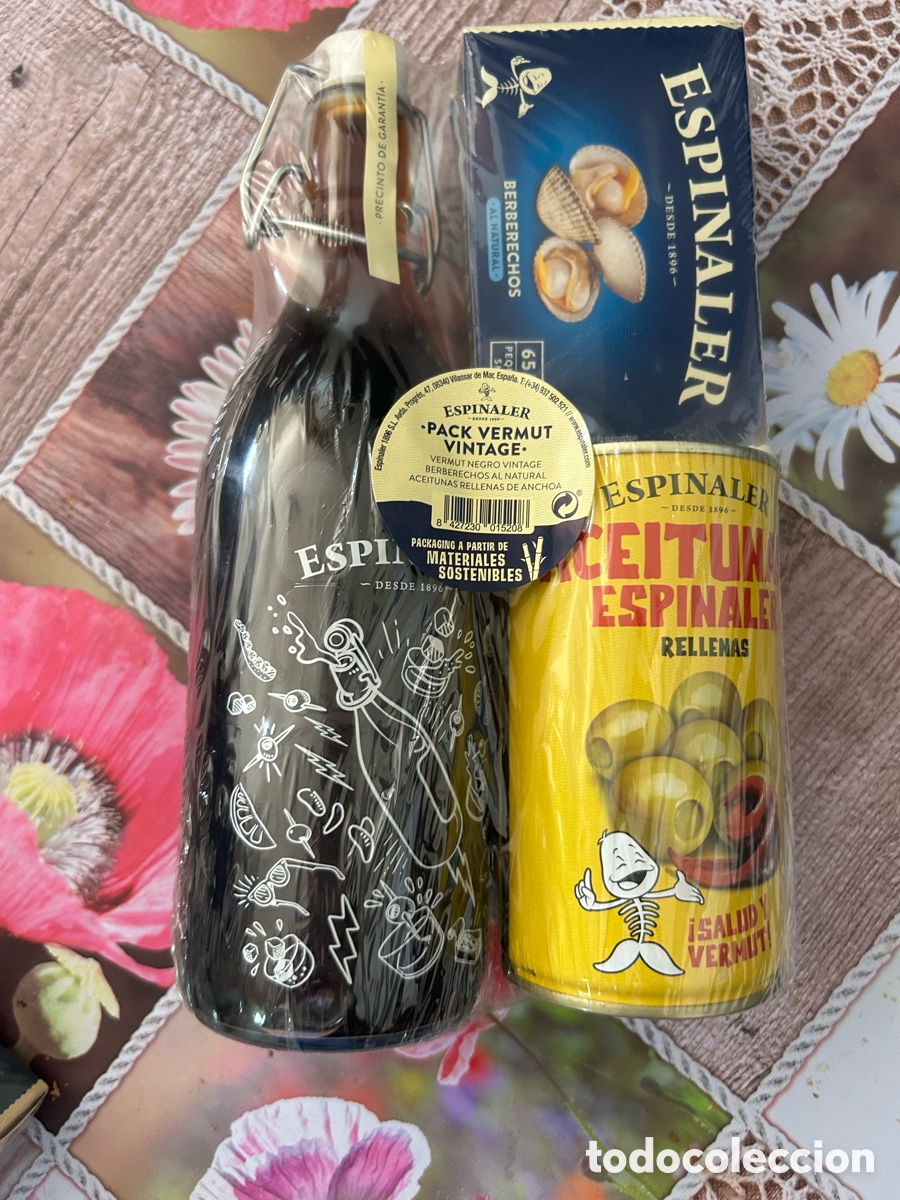 Otras Botellas y Bebidas Antiguas de colecci&oacute;n: Lote espinaler edici&oacute;n vintage
