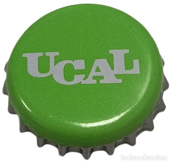 Otras Botellas y Bebidas Antiguas de colecci&oacute;n: Portugal Capsule Crown Cap UCAL Leite com Chocolate sans lactose Lait au Chocolat RP155 tap&oacute;n corona