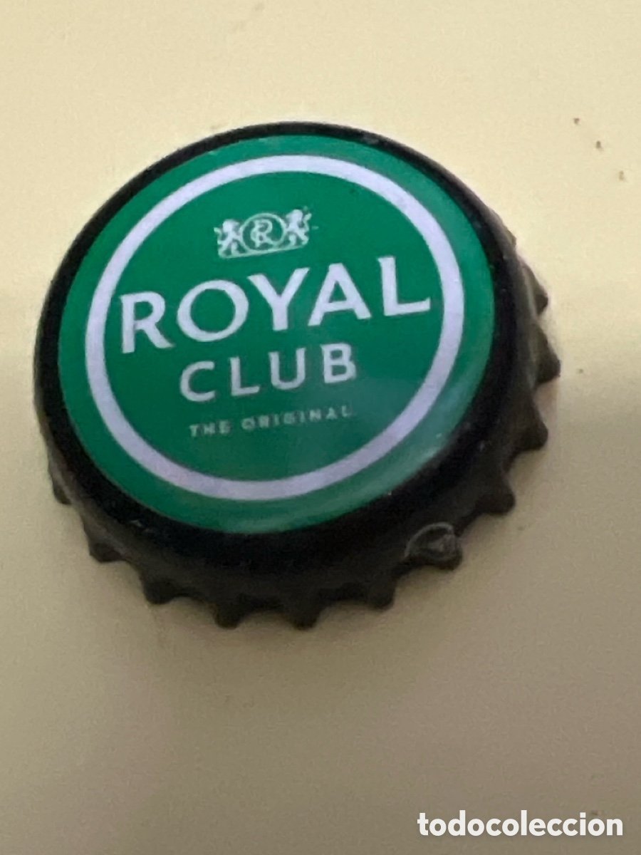 Otras Botellas y Bebidas Antiguas de colecci&oacute;n: T4/X16/A4/5. CHAPA REFRESCOS - ROYAL CLUB - HOLANDA