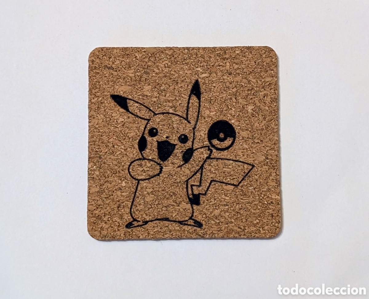 Otras Botellas y Bebidas Antiguas de colecci&oacute;n: Posavasos Pok&eacute;mon Pikachu