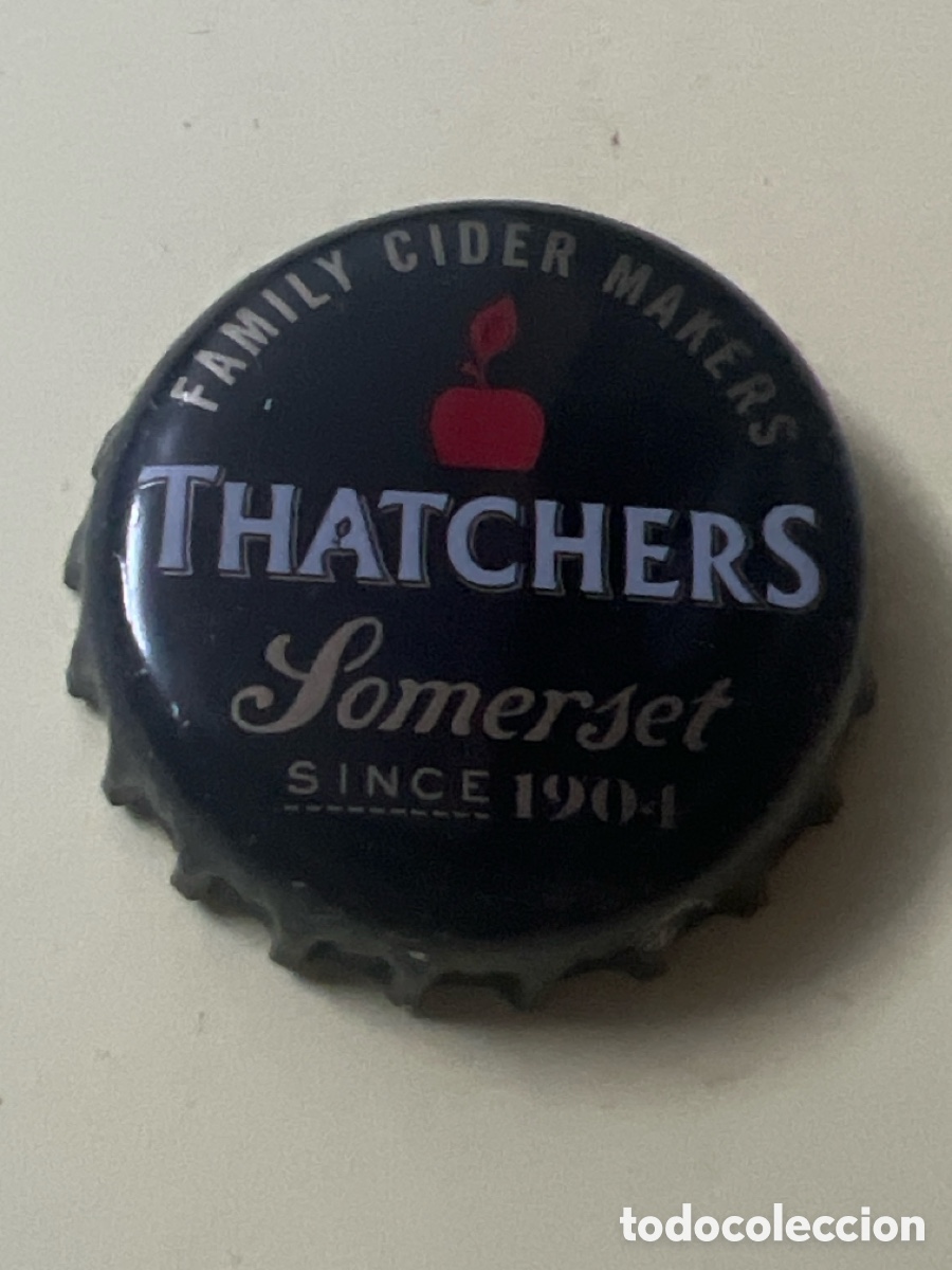 Otras Botellas y Bebidas Antiguas de colecci&oacute;n: T4/X14/J1. CHAPA CERVEZA - Bottle Cap : Cider &rsaquo; Thatchers Green Goblin HUT CUSH MINET