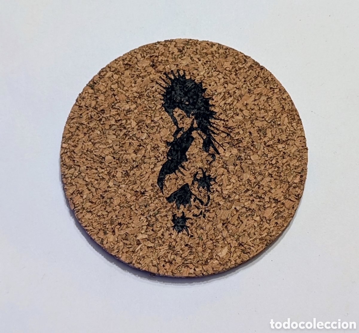 Otras Botellas y Bebidas Antiguas de colecci&oacute;n: Posavasos rostro Geisha Japonesa