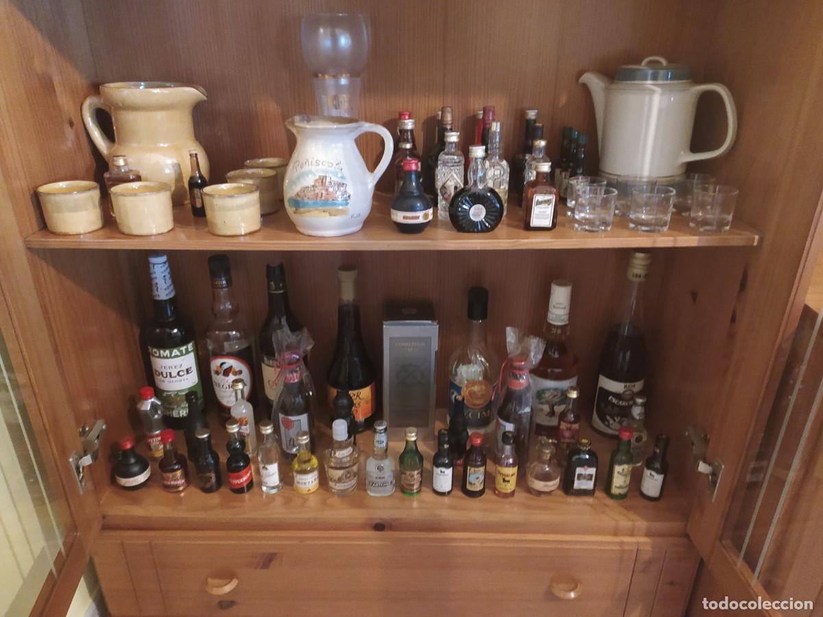 Otras Botellas y Bebidas Antiguas de colecci&oacute;n: Lote de Botellines miniatura