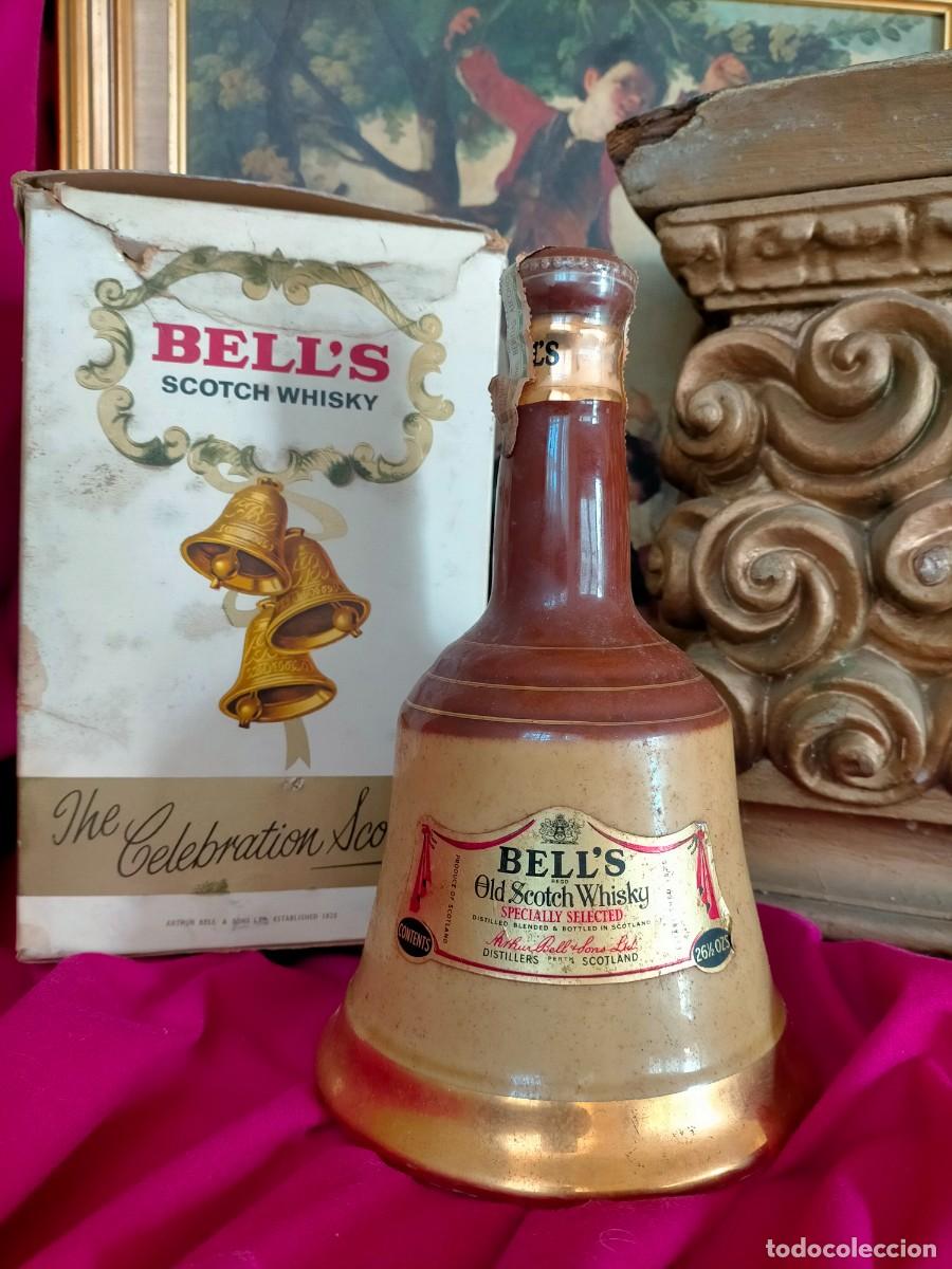 Otras Botellas y Bebidas Antiguas de colecci&oacute;n: BELL`S OLD SCOTCH WHISKY EN SU CAJA ORIGINAL