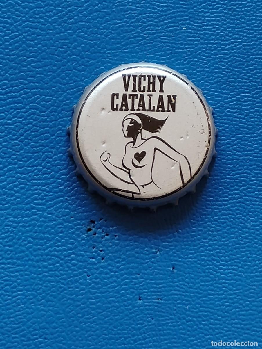 Otras Botellas y Bebidas Antiguas de colecci&oacute;n: CHAPA/TAPON CORONA VICHY CATALAN