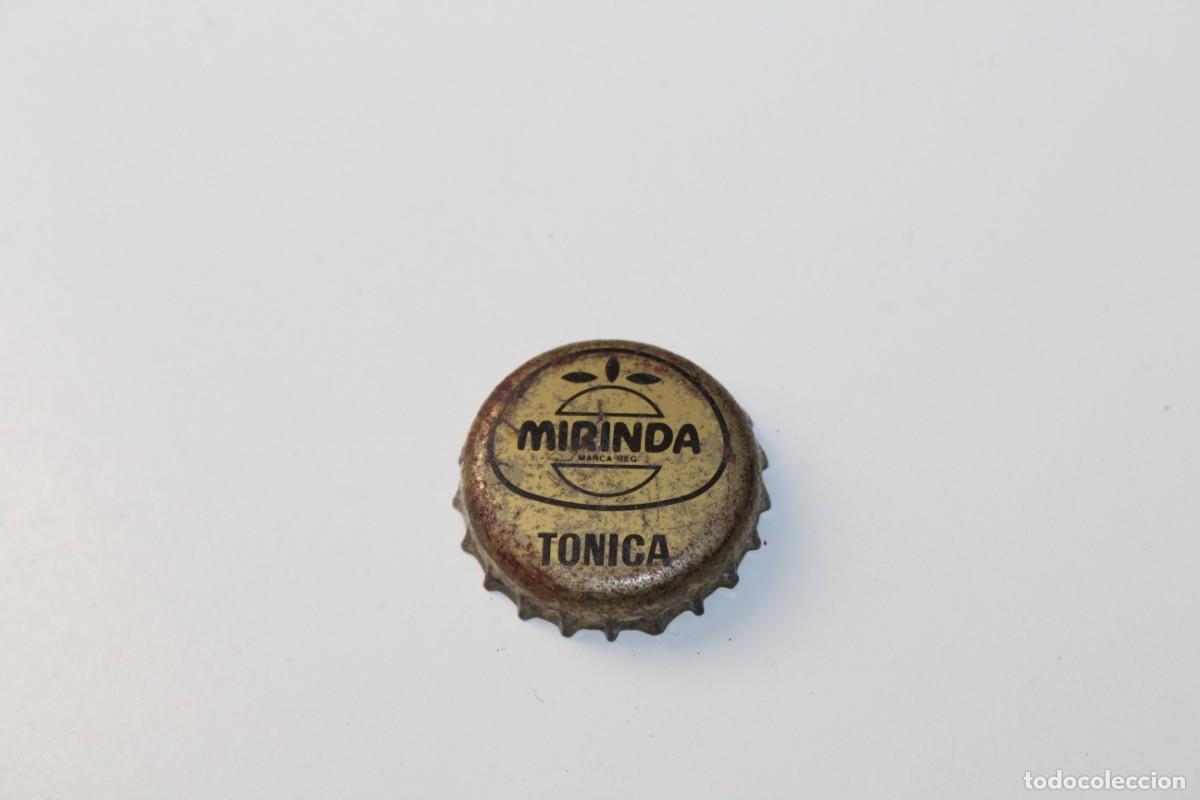 Otras Botellas y Bebidas Antiguas de colecci&oacute;n: ANTIGUA CHAPA MIRINDA TONICA COLECCION ZOO - GATO N&ordm; 2