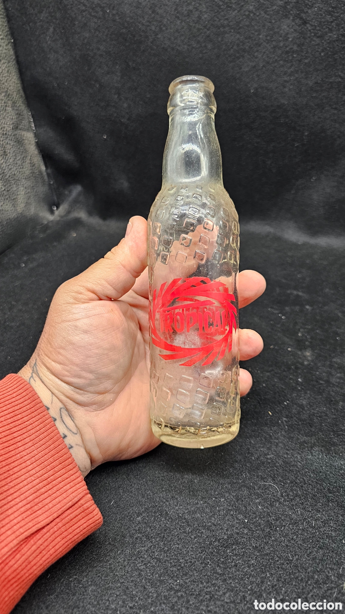Otras Botellas y Bebidas Antiguas de colecci&oacute;n: Antigua botella de refrescos d&eacute;cada de los 50