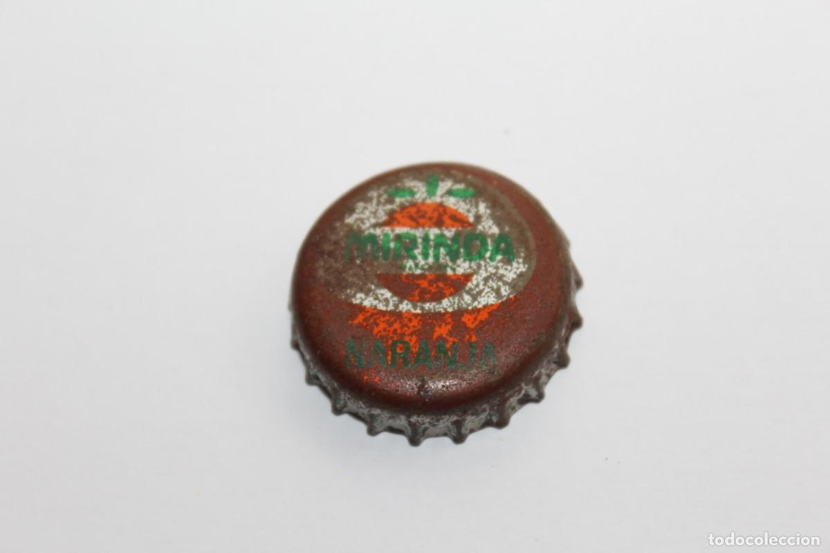 Otras Botellas y Bebidas Antiguas de colecci&oacute;n: ANTIGUA CHAPA MIRINDA NARANJA COLECCION ZOO - PEZ N&ordm;15