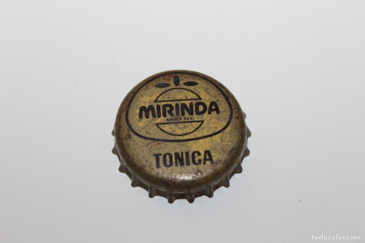 Otras Botellas y Bebidas Antiguas de colecci&oacute;n: ANTIGUA CHAPA MIRINDA TONICA COLECCION ZOO - TUCAN N&ordm; 22