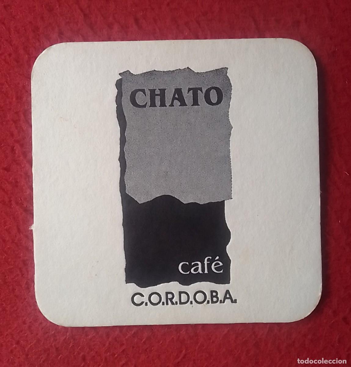 Otras Botellas y Bebidas Antiguas de colecci&oacute;n: ANTIGUO POSAVASOS OLD COASTER MAT CHATO CAF&Eacute; C&Oacute;RDOBA...COFFEE.KAFFEE CAFF&Egrave; VER FOTOS Y DESCRIPCI&Oacute;N..