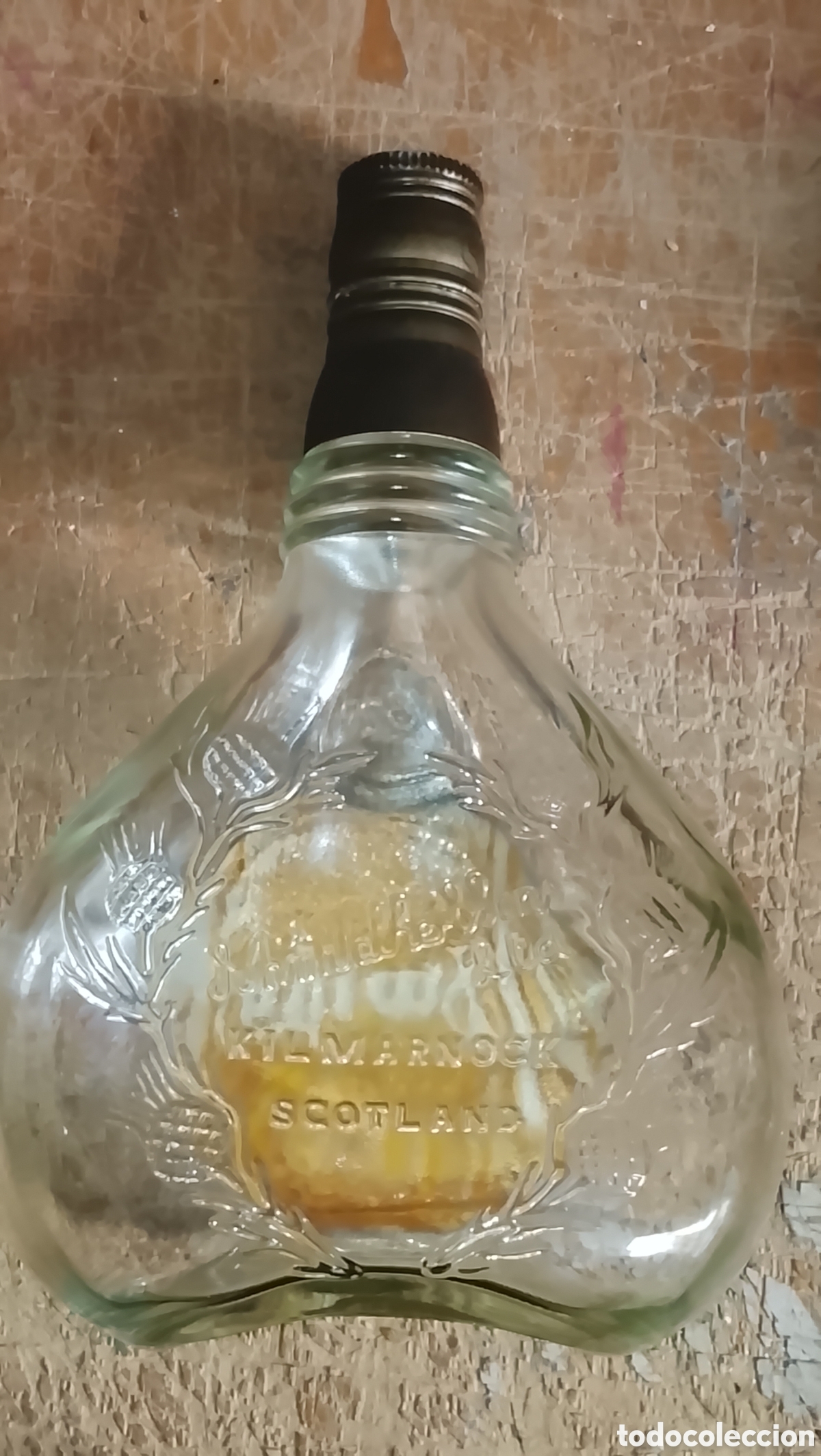 Otras Botellas y Bebidas Antiguas de colecci&oacute;n: Antigua bolleta de whisky johnnie Walker swing vac&iacute;a 1820 licor scotland