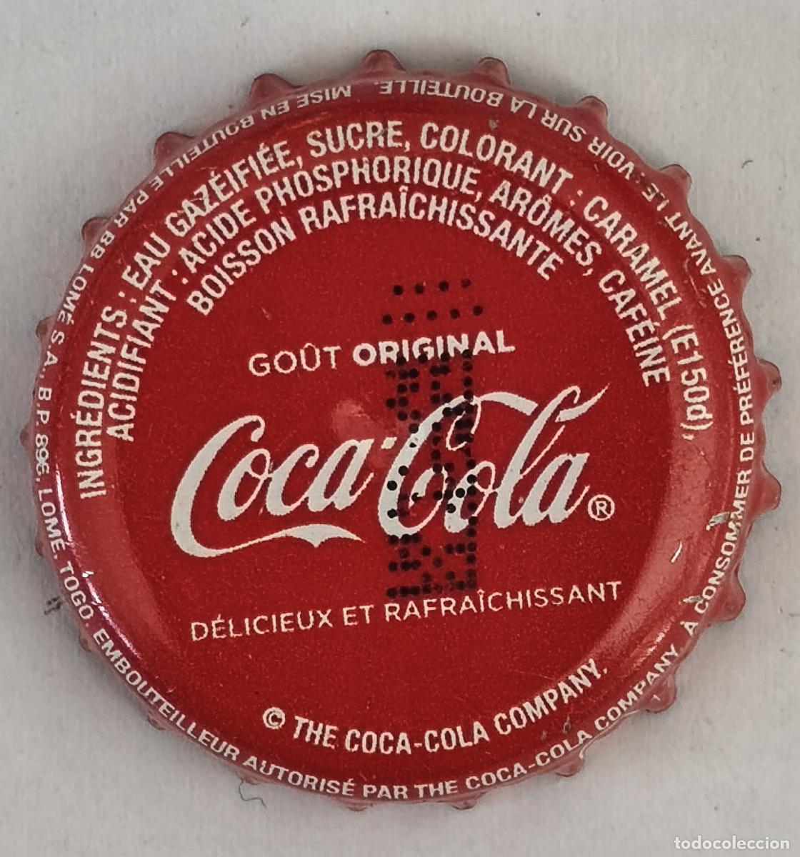 Otras Botellas y Bebidas Antiguas de colecci&oacute;n: CHAPA TAPON CORONA - COCA COLA - TOGO ( Africa )