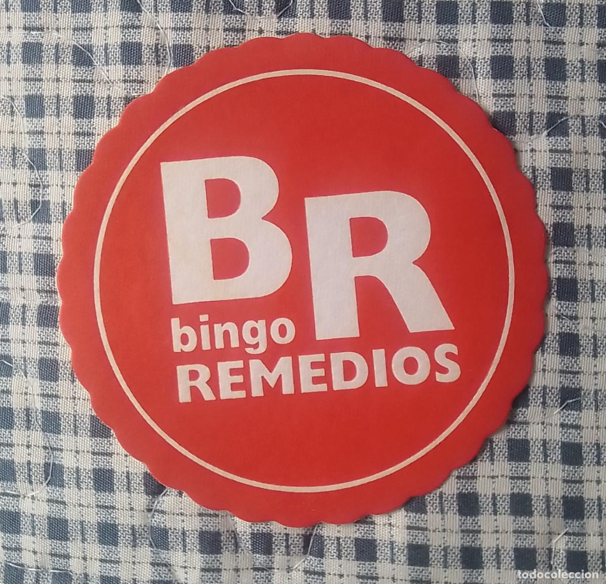 Otras Botellas y Bebidas Antiguas de colecci&oacute;n: POSAVASOS COASTER MAT BR BINGO REMEDIOS &iquest; SEVILLA ? VER FOTOS Y DESCRIPCI&Oacute;N. IDEAL COLECCI&Oacute;N...