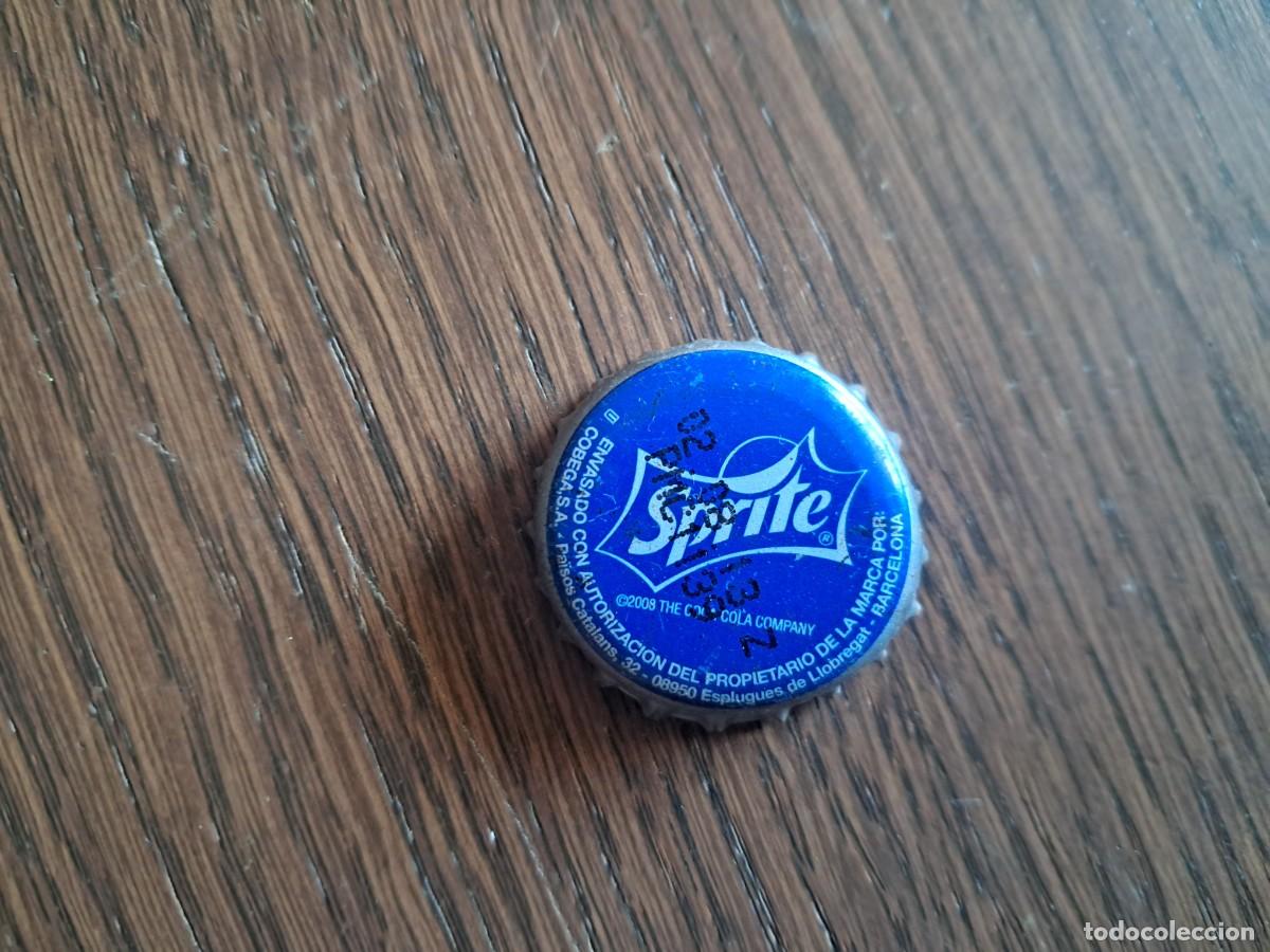 Otras Botellas y Bebidas Antiguas de colecci&oacute;n: chapa tap&oacute;n corona de refresco sprite, Cobega SA, Esplugues de Llobregat, Barcelona.
