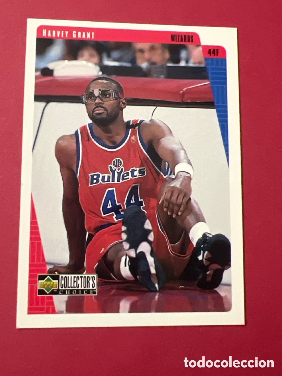 Otras Botellas y Bebidas Antiguas de colecci&oacute;n: A1111. Juegos de ADN de baloncesto Harvey Grant #152 1997-98 Upper Deck Collector's Cho