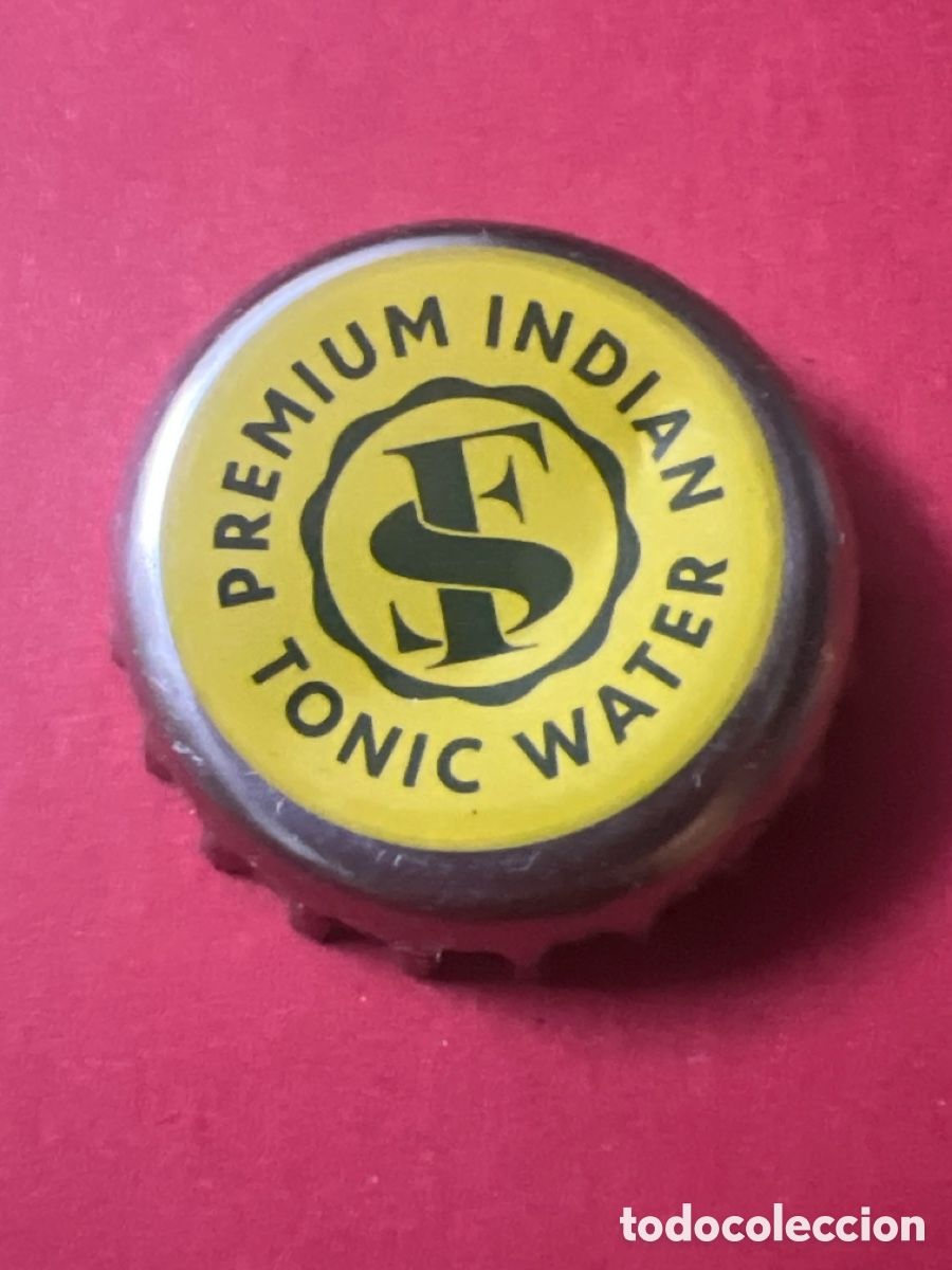 Otras Botellas y Bebidas Antiguas de colecci&oacute;n: T4/X38/A2. CHAPA REFRESCO - FS Premium Indian Tonic Water