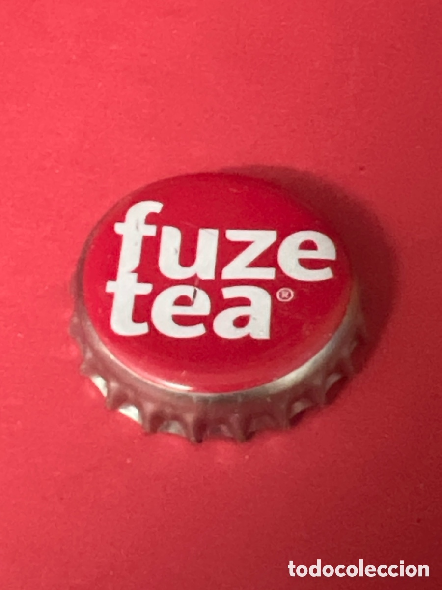 Otras Botellas y Bebidas Antiguas de colecci&oacute;n: T4/X38/G5. CHAPA REFRESCO - fuze tea - PA&Iacute;SES BAJOS