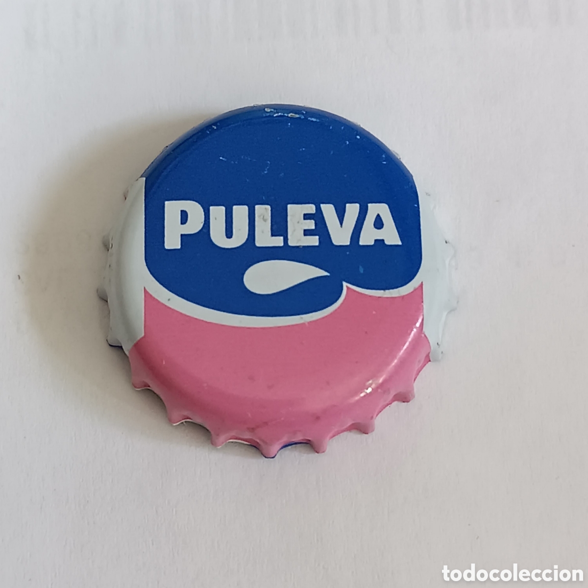 Otras Botellas y Bebidas Antiguas de colecci&oacute;n: PULEVA FRESA BATIDO. CHAPA LECHE. CHAPA - TAPA - CORONA - CAPS- TAPON - GORRA. CROWN.
