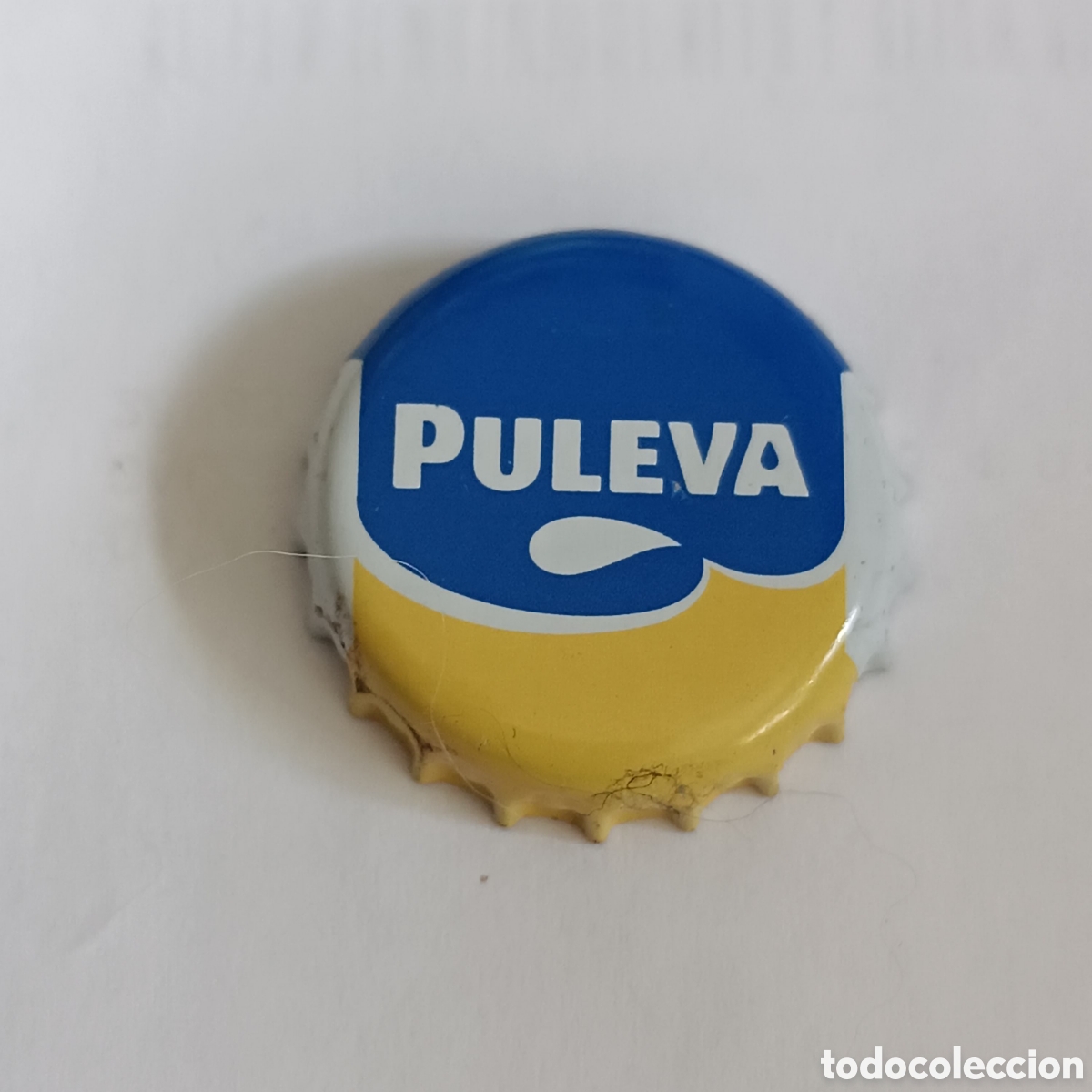 Otras Botellas y Bebidas Antiguas de colecci&oacute;n: PULEVA BATIDO VAINILLA . CHAPA LECHE. CHAPA - TAPA - CORONA - CAPS- TAPON - GORRA. CROWN.