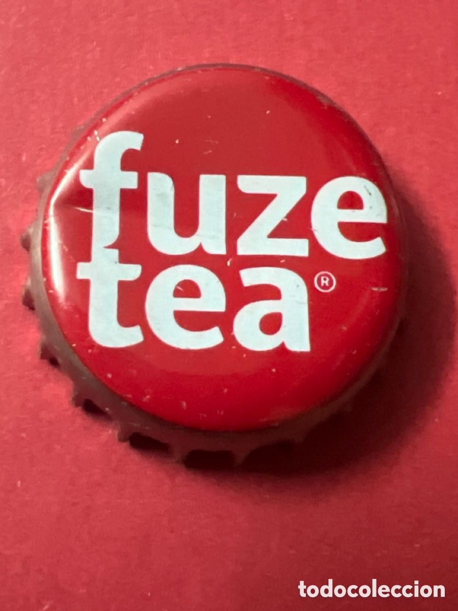 Otras Botellas y Bebidas Antiguas de colecci&oacute;n: T4/X34/O1. CHAPA SODA REFRESCO - FUZE TEA - PAISES BAJOS