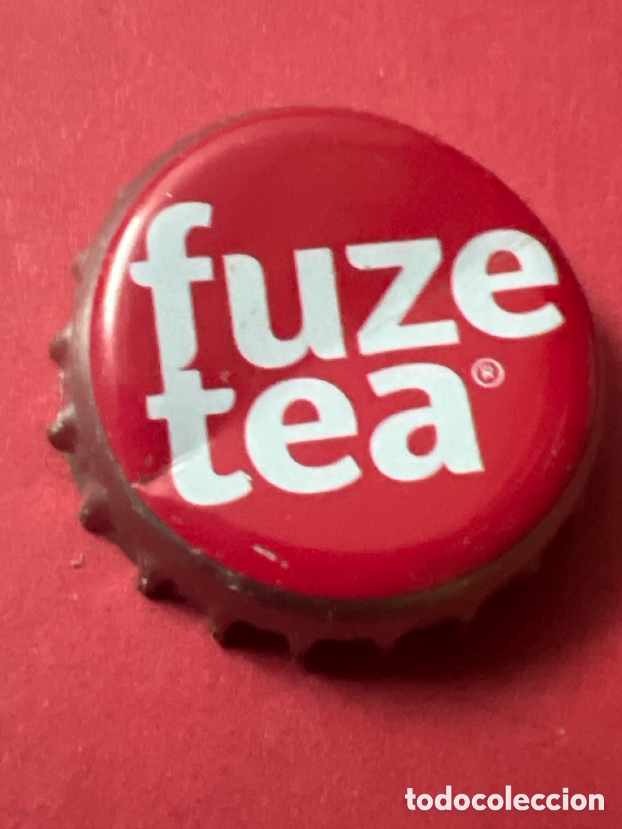 Otras Botellas y Bebidas Antiguas de colecci&oacute;n: T4/X34/O2. CHAPA SODA REFRESCO - FUZE TEA - PAISES BAJOS