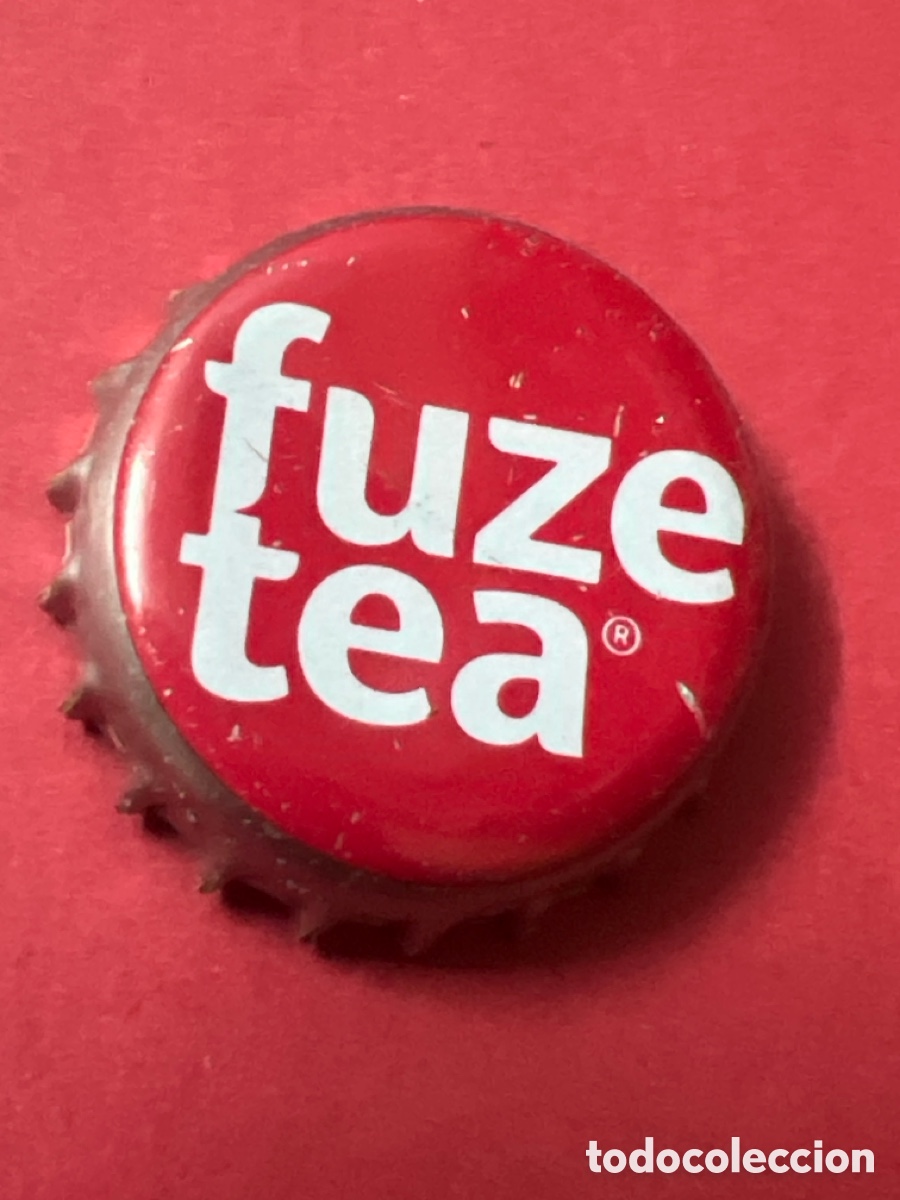 Otras Botellas y Bebidas Antiguas de colecci&oacute;n: T4/X34/O3. CHAPA SODA REFRESCO - FUZE TEA - PAISES BAJOS