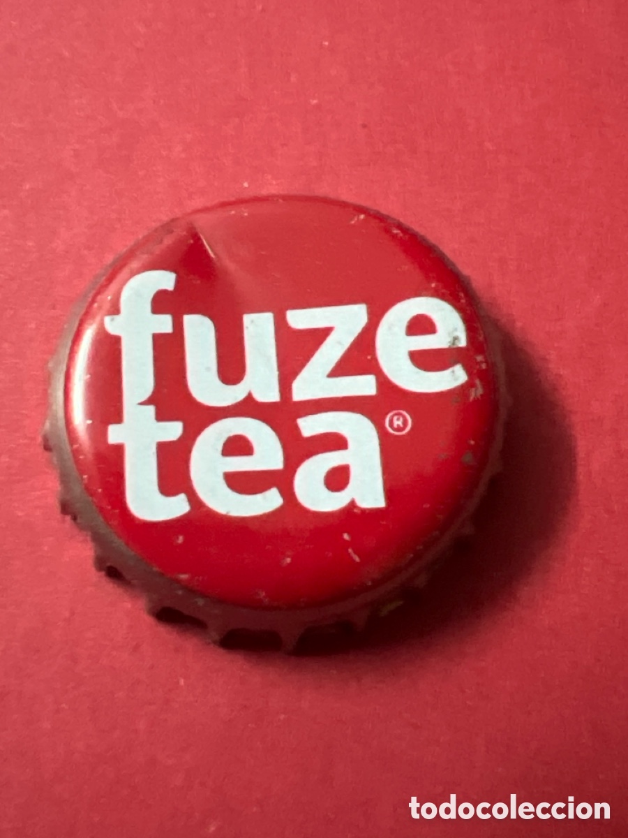 Otras Botellas y Bebidas Antiguas de colecci&oacute;n: T4/X34/O4. CHAPA SODA REFRESCO - FUZE TEA - PAISES BAJOS