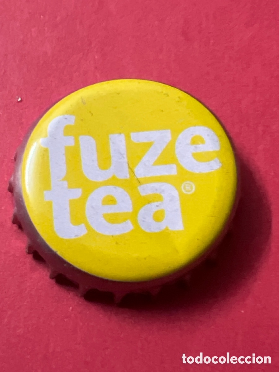 Otras Botellas y Bebidas Antiguas de colecci&oacute;n: T4/X34/O5. CHAPA SODA REFRESCO - FUZE TEA - PAISES BAJOS