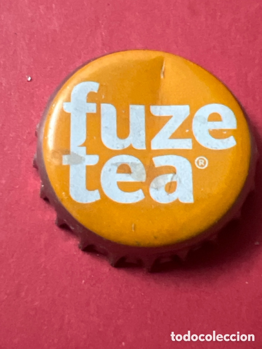 Otras Botellas y Bebidas Antiguas de colecci&oacute;n: T4/X34/P1. CHAPA SODA REFRESCO - FUZE TEA - PAISES BAJOS