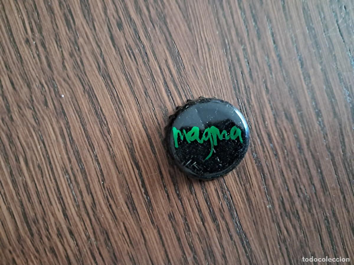 Otras Botellas y Bebidas Antiguas de colecci&oacute;n: CHAPA TAP&Oacute;N CORONA DE AGUA MINERAL, MAGMA.
