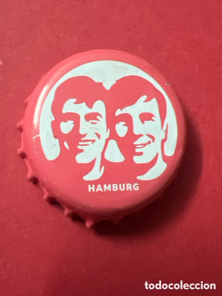 Otras Botellas y Bebidas Antiguas de colecci&oacute;n: T4/X33/B2. CHAPA REFRESCO/SODA- HAMBURG - ALEMANIA