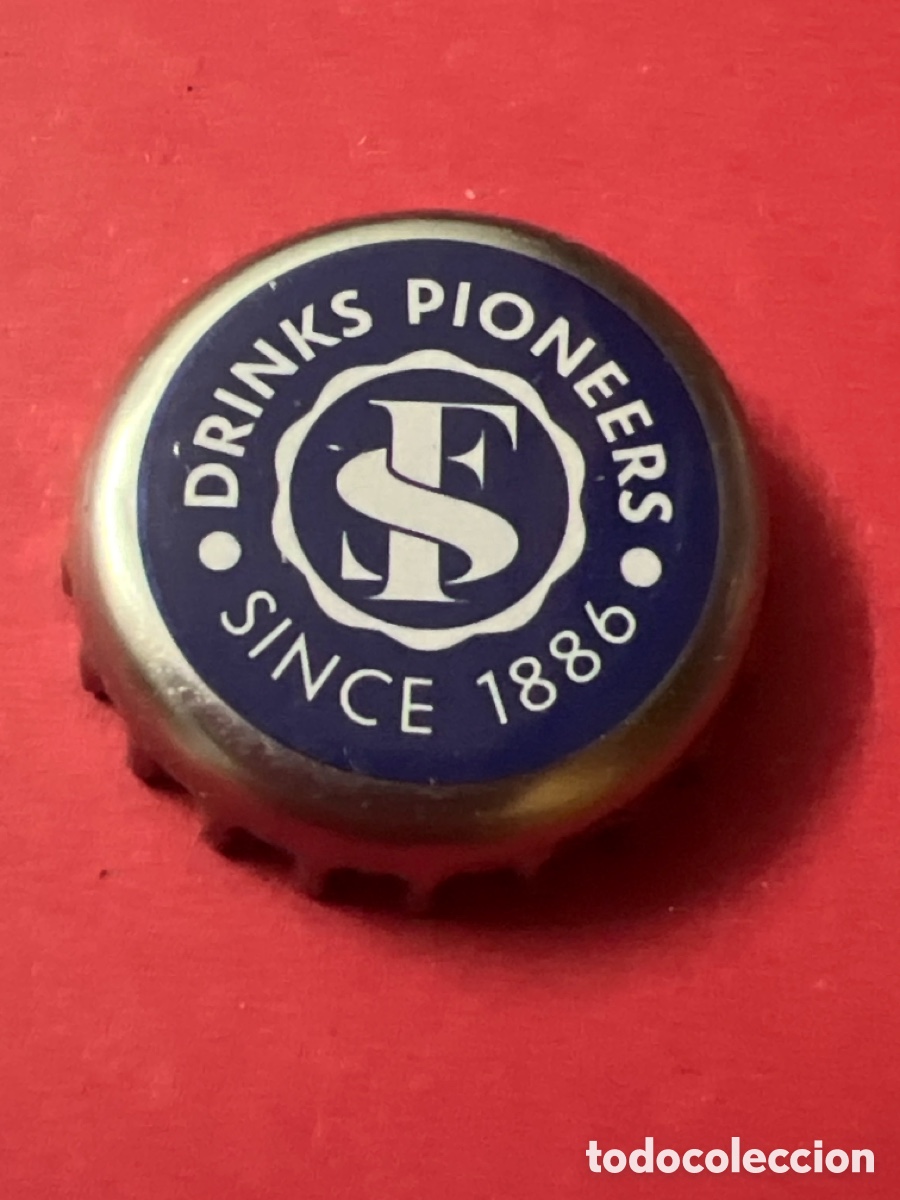 Otras Botellas y Bebidas Antiguas de colecci&oacute;n: T4/X33/F3. CHAPA SODA/REFRESCO - REINO UNIDO - FS Drinks Pioneers Since 1886
