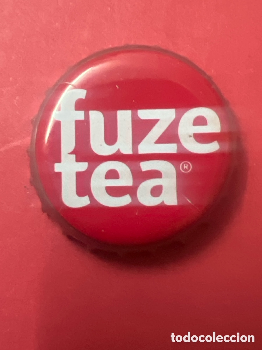 Otras Botellas y Bebidas Antiguas de colecci&oacute;n: T4/X34/Q6. CHAPA SODA REFRESCO - FUZE TEA - PAISES BAJOS