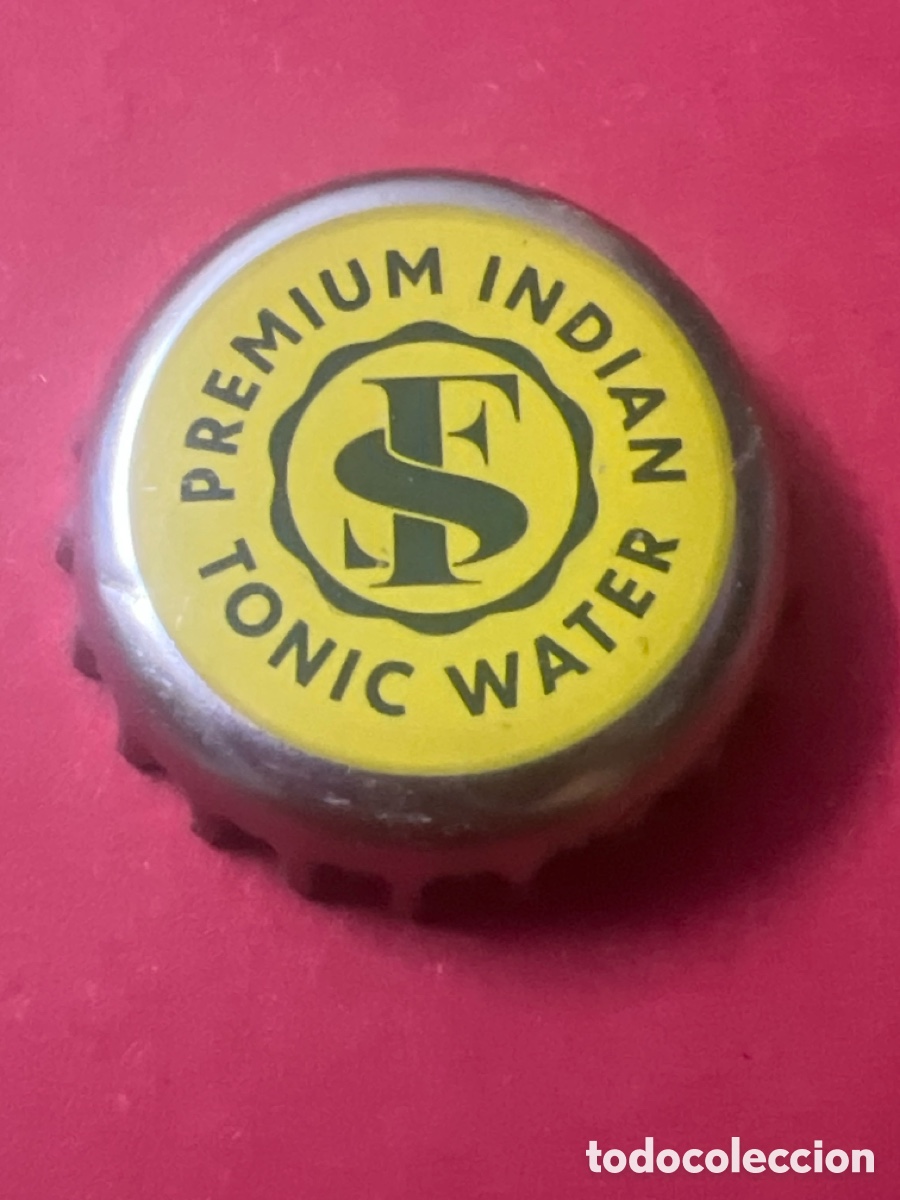 Otras Botellas y Bebidas Antiguas de colecci&oacute;n: T4/X32/F1. CHAPA REFRESCO - FS Premium Indian Tonic Water
