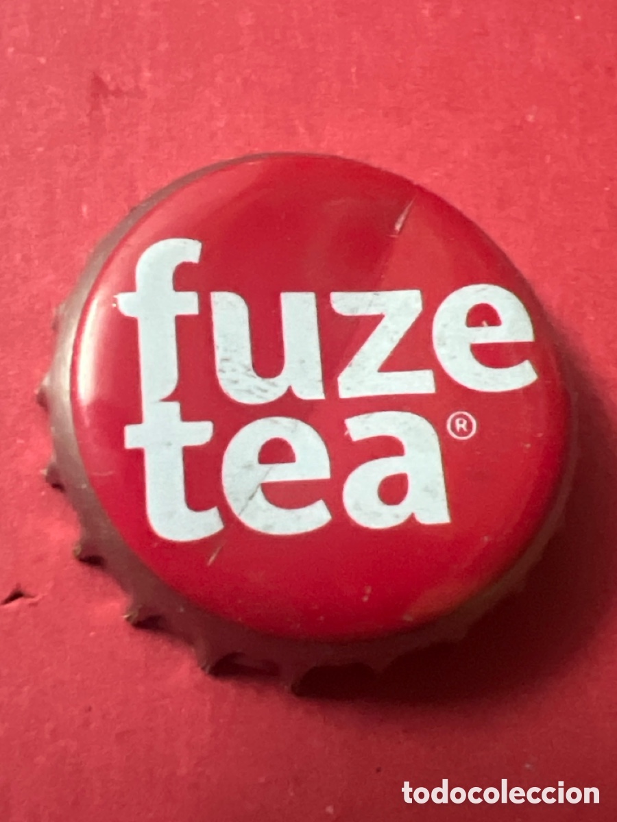 Otras Botellas y Bebidas Antiguas de colecci&oacute;n: T4/X33/K1. CHAPA SODA REFRESCO - FUZE TEA - PAISES BAJOS