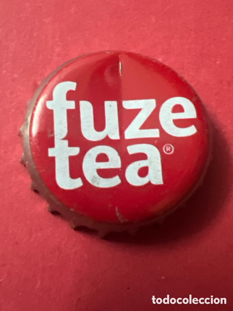 Otras Botellas y Bebidas Antiguas de colecci&oacute;n: T4/X33/K2. CHAPA SODA REFRESCO - FUZE TEA - PAISES BAJOS