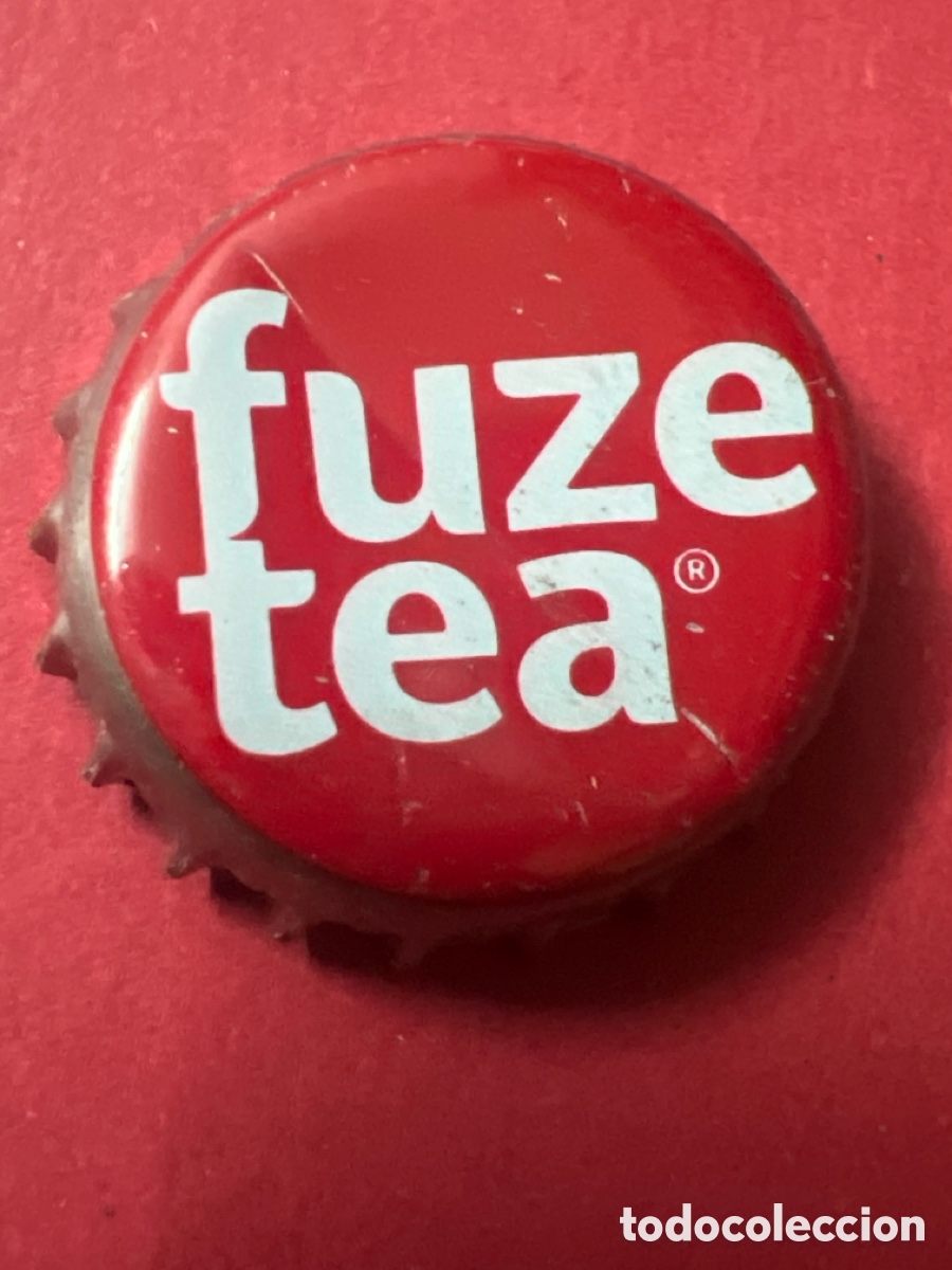 Otras Botellas y Bebidas Antiguas de colecci&oacute;n: T4/X33/K3. CHAPA SODA REFRESCO - FUZE TEA - PAISES BAJOS